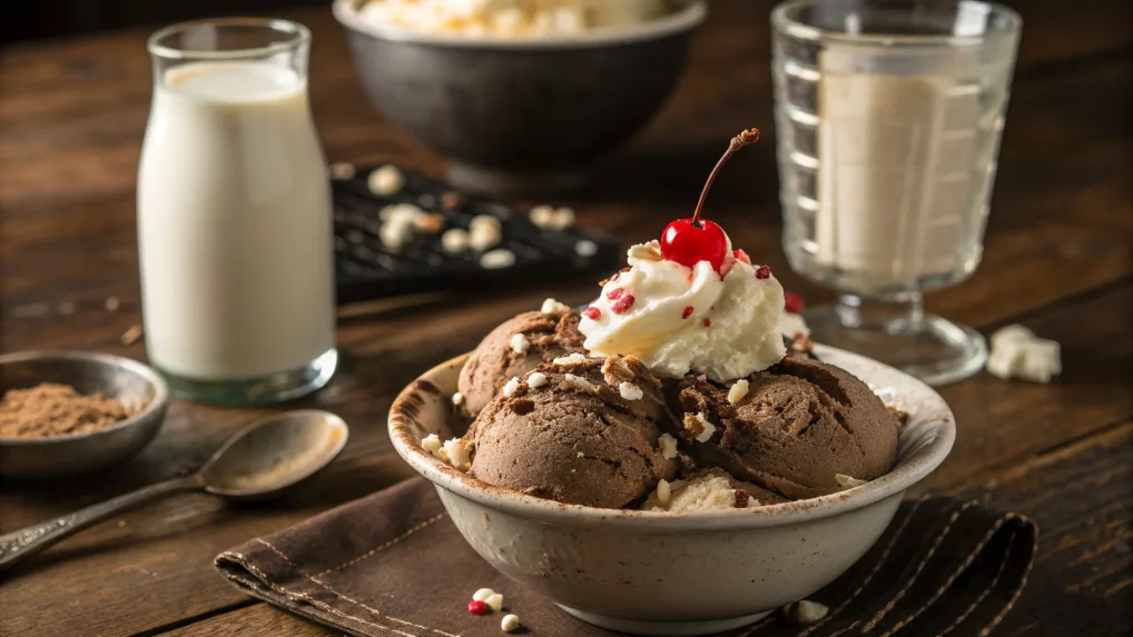 Chocolate Malt Ice Cream Recipe